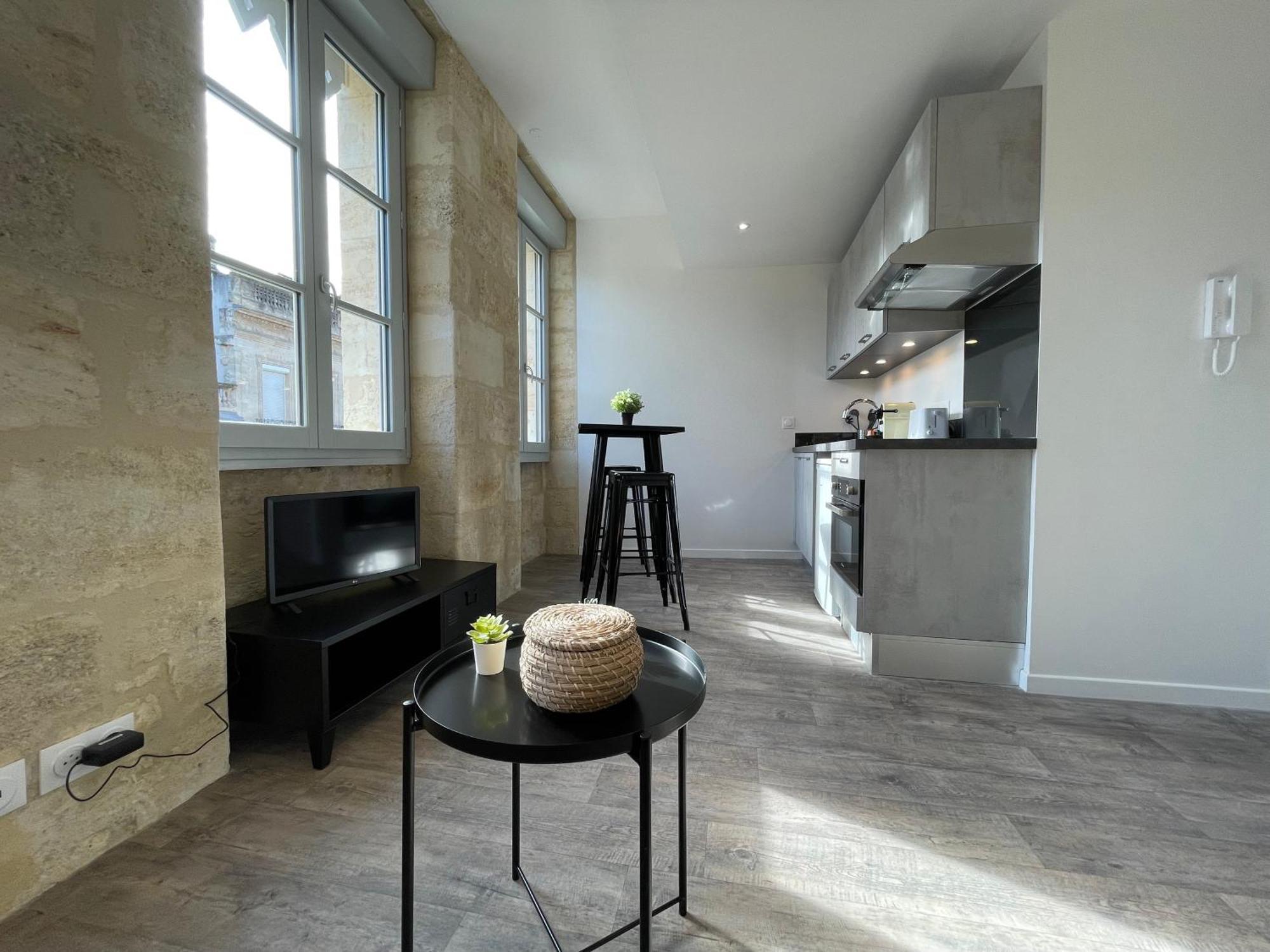 Studio Lumineux Avec Climatisation Pour 2 Personnes Bordéus Exterior foto
